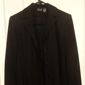 Black business casual jacket